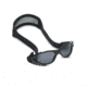 Real Kids Shades Xtreme Sports Sunglasses 3-7 Years - Black w/ Adjustable Band 37XTRSBLACK