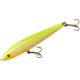 Rebel Lures Rebel Jumpin Minnow Topwater Bait, 3 1/2in, 3/8 oz, Floating, Bone/Chartreuse Back Orange Belly, T1000CB