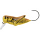 Rebel Lures Rebel Micro Crickhopper, 1 1/4in, 1/16 oz, Yellow Grasshopper, F5596