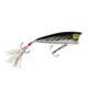 Rebel Lures Rebel POP R- P70, 3 1/8in, 9/16 oz, Silver/Black, P7101