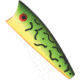 Rebel Lures Rebel Pop-R Topwater Bait, 2 1/2in, 1/4 oz, Floating, Firetiger, P6056