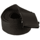 Red Rock Outdoor Gear Cotton Web Belt, 54in, Plated Roller Buckle, Black w/ Black, 07-511