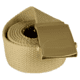 Red Rock Outdoor Gear Cotton Web Belt, 54in, Plated Roller Buckle, Tan w/ Brass, 07-522