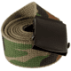 Red Rock Outdoor Gear Cotton Web Belt, 54in, Plated Roller Buckle, Woodland w/ Black, 07-516