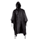 Red Rock Outdoor Gear G.I.-Style Ripstop Nylon Poncho, Black, 1001BLK