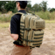 Red Rock Outdoor Gear 35L Large Assault Pack, Coyote w/Olive Drab, 80236CO