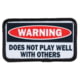 Red Rock Outdoor Gear Morale Patch, Does Not Play Well With Others, 97-104