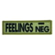 Red Rock Outdoor Gear Morale Patch, Feelings NEG, 97-097