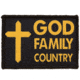 Red Rock Outdoor Gear Morale Patch, God Family Country, 97-024