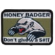 Red Rock Outdoor Gear Morale Patch, Honey Badger, 97-102