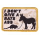 Red Rock Outdoor Gear Morale Patch, I Don't Give A Rats A, 97-091