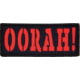 Red Rock Outdoor Gear Morale Patch, OORAH!, 97-065