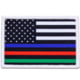 Red Rock Outdoor Gear Morale Patch, Police-Fire-Military Flag, 97-071