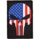 Red Rock Outdoor Gear Morale Patch, Skull USA Flag, 97-017