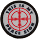 Red Rock Outdoor Gear Morale Patch, This Is My Peace Sign, 97-059
