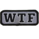 Red Rock Outdoor Gear Morale Patch, WTF, 97-089