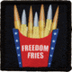 Red Rock Outdoor Gear Morale Patch, Freedom Fries, 97-029