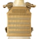 Red Rock Outdoor Gear MOLLE Plate Carrier, Coyote, 522COY