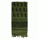 Red Rock Outdoor Gear Shemagh Head Wrap, Grenade OD/Black, 70-30