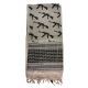 Red Rock Outdoor Gear Shemagh Head Wrap, M16 Rifle Tan/Black, 70-26