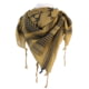 Red Rock Outdoor Gear Shemagh Head Wrap, Crossed Rifles Khaki/Black, 70-39