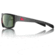 Redfin Polarized Amelia Sunglasses, MBlack Frame, Shallow Mirror Polarized Lens, One Size, 1503