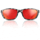 Redfin Polarized Keewaydin Sunglasses, Black Tortoise Frame, Hull Red Polarized Lens, One Size, 1903