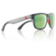 Redfin Polarized Tybee Sunglasses, Matte Gray Frame, Seagrass Polarized Lens, One Size, 1107