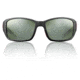 Redfin Polarized Wassaw Sunglasses, MBlack Frame, Shallow Mirror Polarized Lens, One Size, 1303