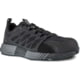Reebok Fusion Flexweave Athletic Work Shoes w/Composite Toe - Mens, Black/Gray, 3 US, Regular, RB4310-M-030