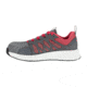 Reebok Fusion Flexweave Athletic Work Shoe - Womens, Medium, Grey/Red, 8.5, 690774487338