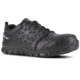 Reebok Sublite Cushion Athletic Oxford, Alloy Toe Work Shoe - Mens, Black, 10.5M, RB4047-Black-10.5-Mens-M