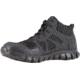 Reebok Sublite Cushion Mid, Soft Toe Tactical Boot - Womens, Black, 6W, RB805-Black-6-Female-W