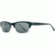 Reptile Sun Agamid Sunglasses, Black/Matte Crystal Frame, Titanium Black/Glass Lens, Polarized, AGABBM