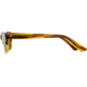 Reptile Sun Agamid Sunglasses, Tortoise Fade Frame, Titanium Gold/Glass Lens, Polarized, AGAGTF