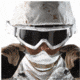 Revision Snowhawk Goggle System Basic Kit, Clear Les, White Frame, 4-0101-0006