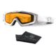Revision Snowhawk Goggle System Basic Kit, Vermillion Lens, White Frame, 4-0101-0014