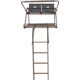 Rhino Blinds Ladderstand, 17.5ft, Black/Steel, RTL-4000