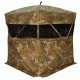 Rhino Blinds Predator Ground Blind, Camo, 77in x 77in Hub to Hub XP-101