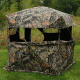 Rhino Blinds Ground Blind Mossy Oak Bu-country 77''x77''x71'' Tall