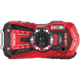 Ricoh WG-30W Digital Camera-16MP 1/2.3 Backlit CMOS Sensor, Vermilion Red 4608