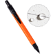 Rite in the Rain All-weather Pen, Plastic w/Clip-Black Ink, Orange, OR93