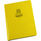 Rite in the Rain Bound Book - Fabrikoid Cover - Universal, Yellow, 4 3/4 x 7 1/2 370F