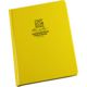 Rite in the Rain Bound Book - Fabrikoid Cover - Universal, Yellow, 4 3/4 x 7 1/2 370F