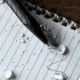 Rite in the Rain Bolt Action Bullet Pen w/ Black Ink, Black w/ Black Ink, 20K