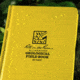 Rite in the Rain BOUND BOOK - FABRIKOID COVER - GEOLOGICAL, Yellow, 4 3/4 x 7 1/2 540F