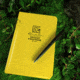 Rite in the Rain BOUND BOOK - FABRIKOID COVER -TRANSIT, Yellow, 4 3/4 x 7 1/2 300F