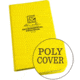 Rite in the Rain Bound Book,Poly Cover,4 3/4x7 1/2in,Environmental,Yellow 550