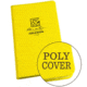 Rite in the Rain Bound Book,Poly Cover,4 3/4x7 1/2in,Field,Yellow 350
