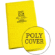 Rite in the Rain Bound Book,Poly Cover,4 3/4x7 1/2in,Level,Yellow 310